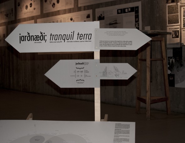 Diploma days exhibition at KTH School of Architecture, Stockholm.